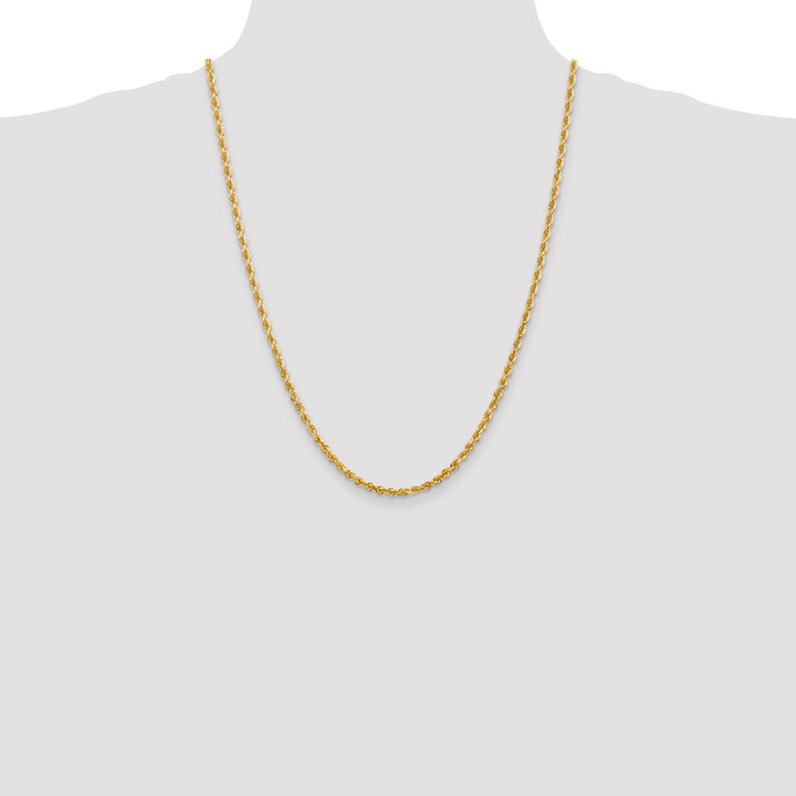 14k 3.35mm D/C Quadruple Rope Chain
