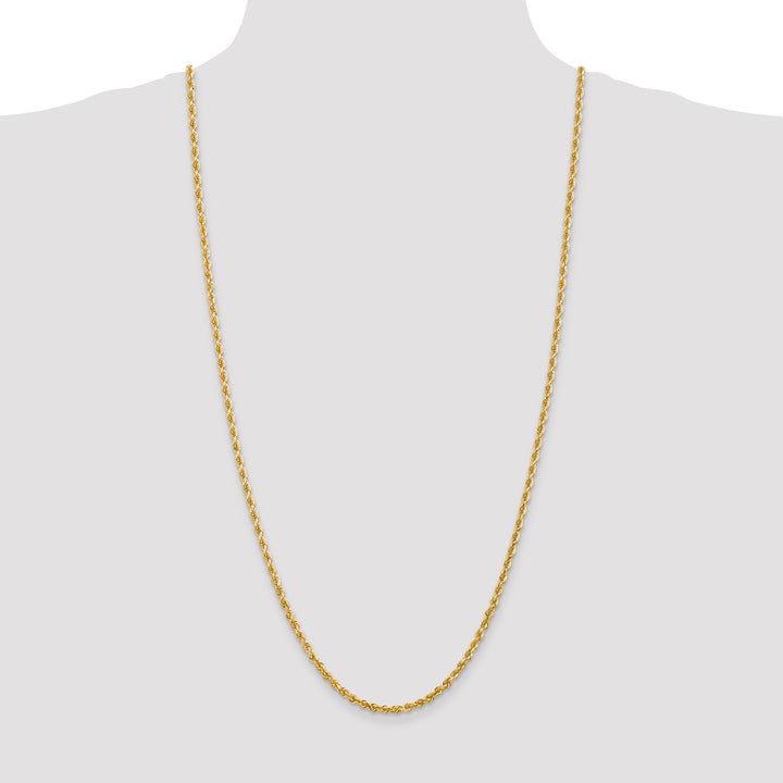 14k 3.35mm D/C Quadruple Rope Chain
