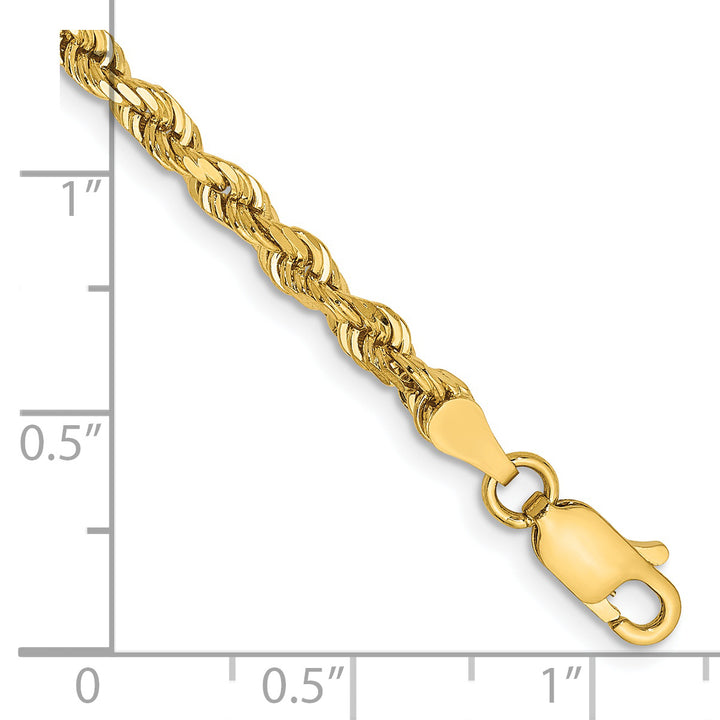 14k 3.35mm D/C Quadruple Rope Chain
