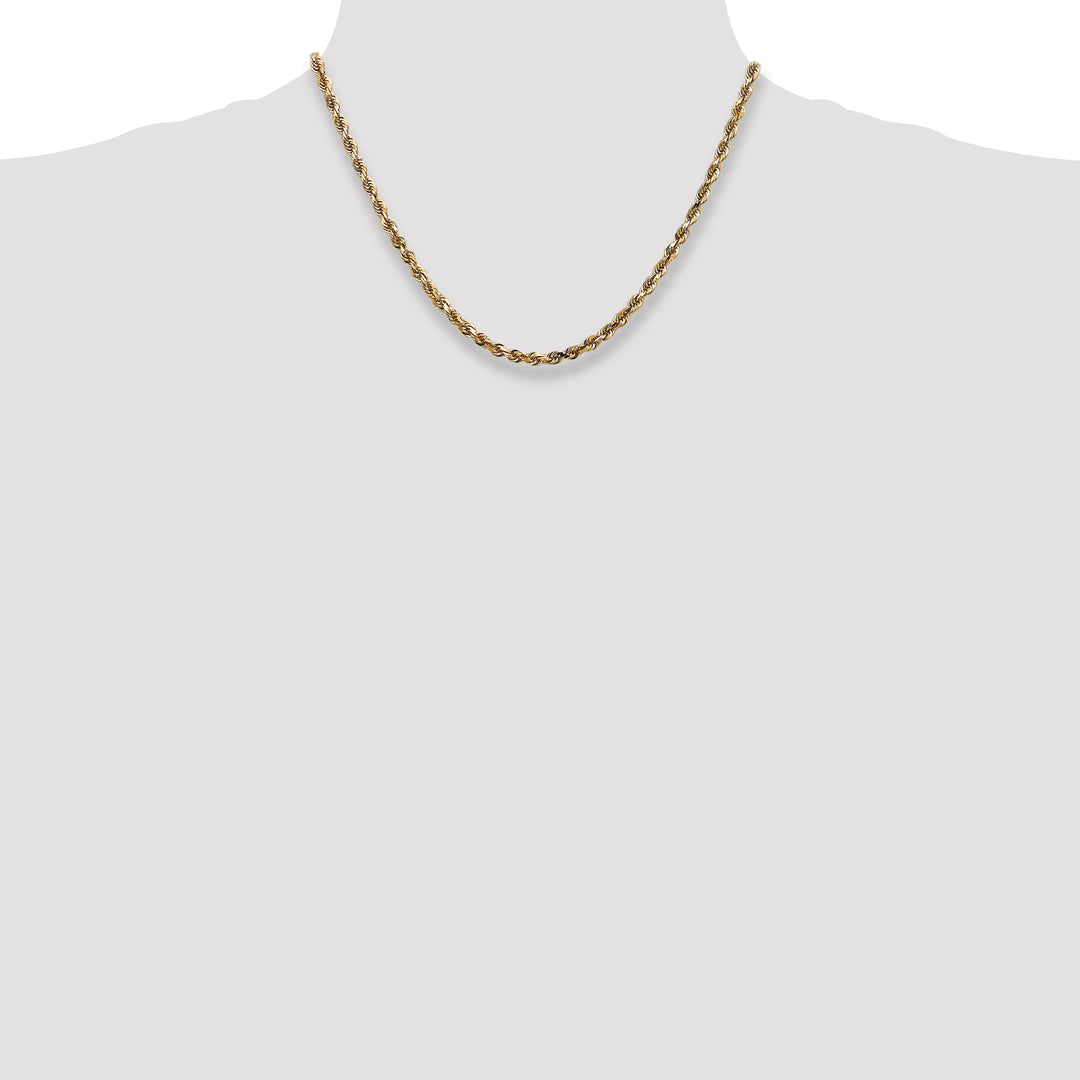 14k 4.0mm D/C Quadruple Rope Chain