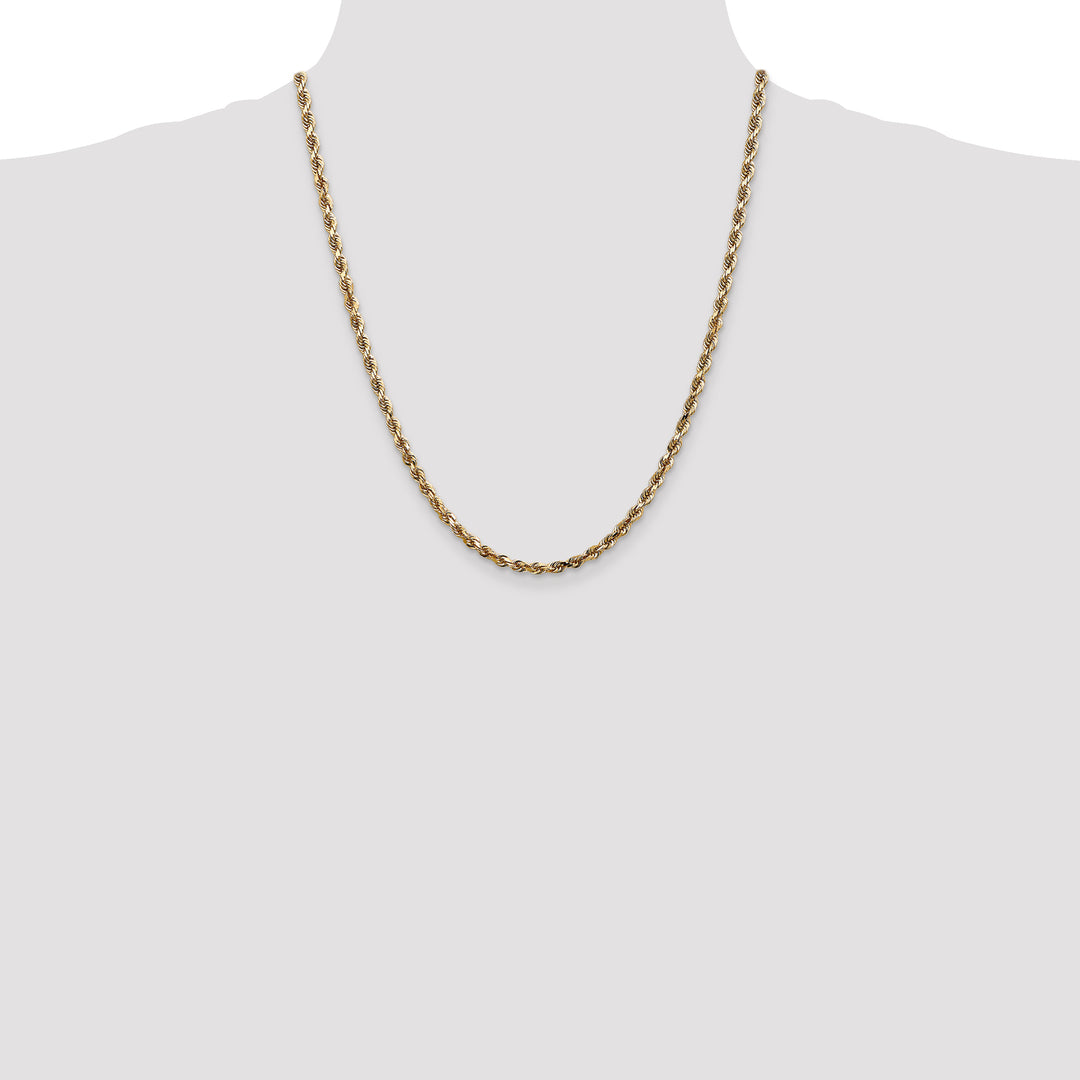 14k 4.0mm D/C Quadruple Rope Chain