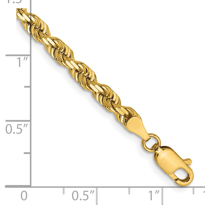 14k 4.0mm D/C Quadruple Rope Chain