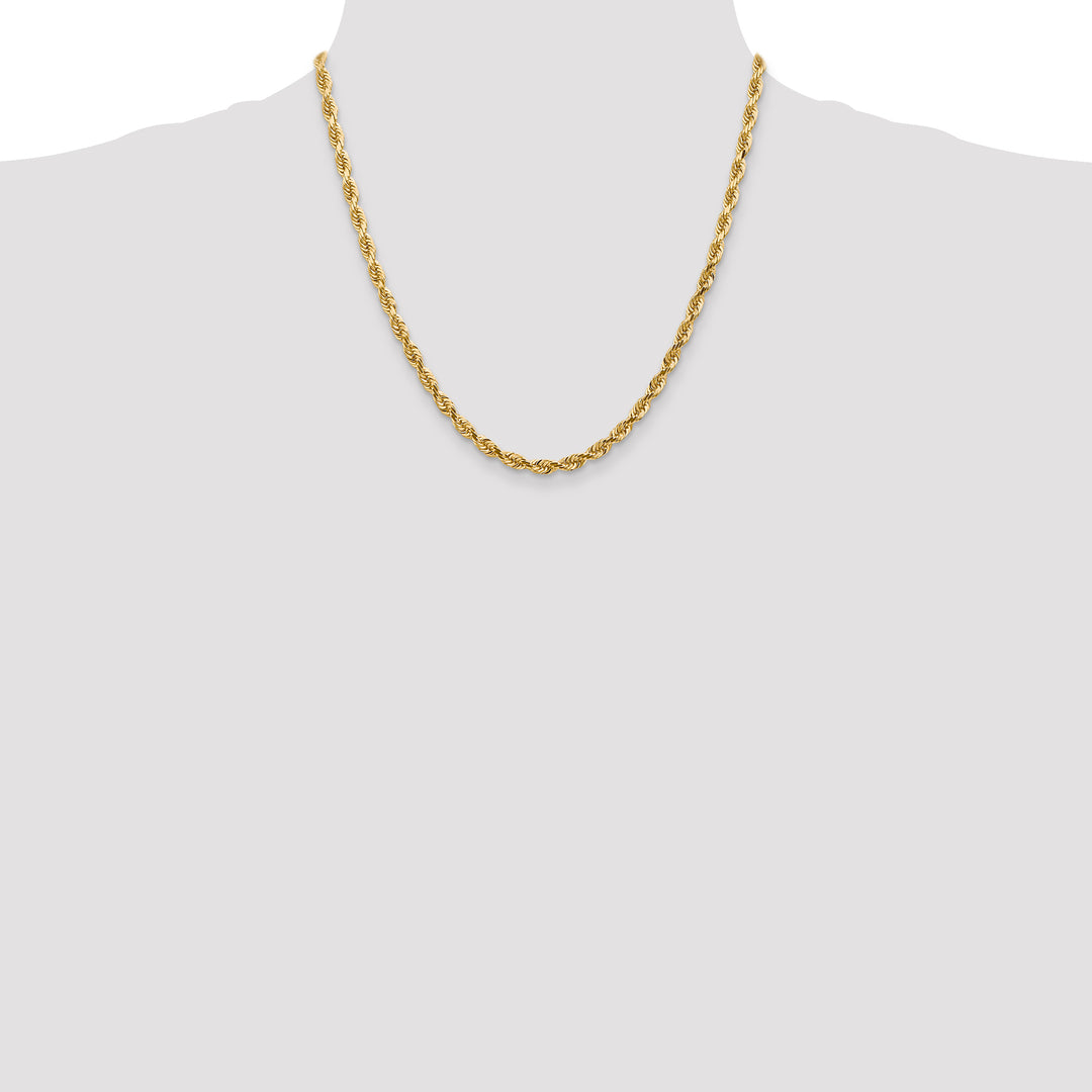 14k 4.5mm D/C Quadruple Rope Chain