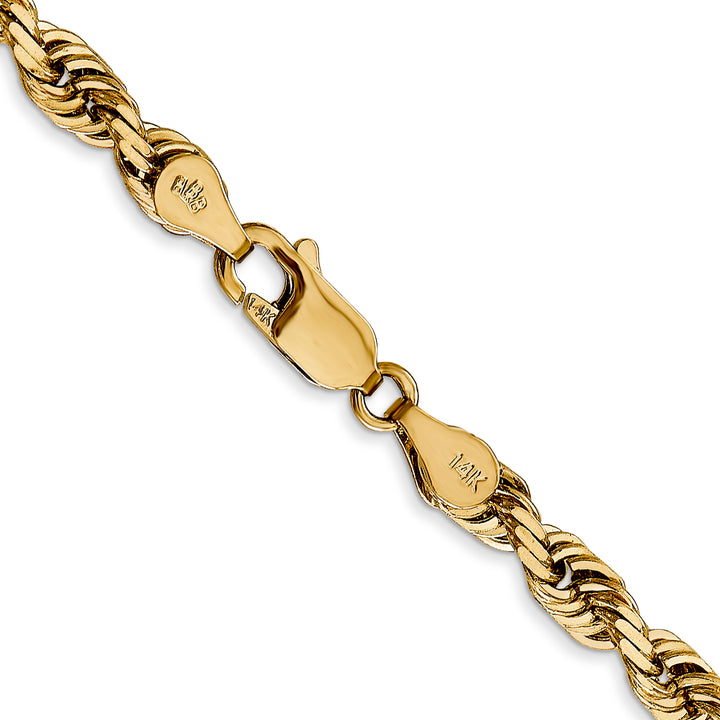 14k 4.5mm D/C Quadruple Rope Chain