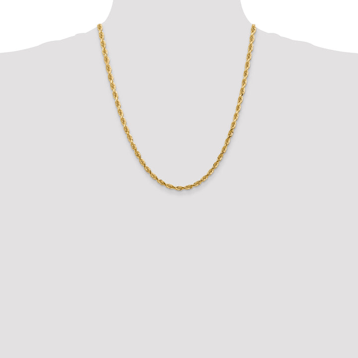 14k 4.5mm D/C Quadruple Rope Chain