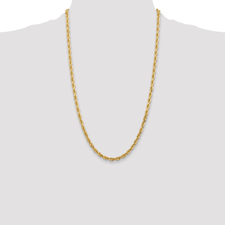 14k 4.5mm D/C Quadruple Rope Chain