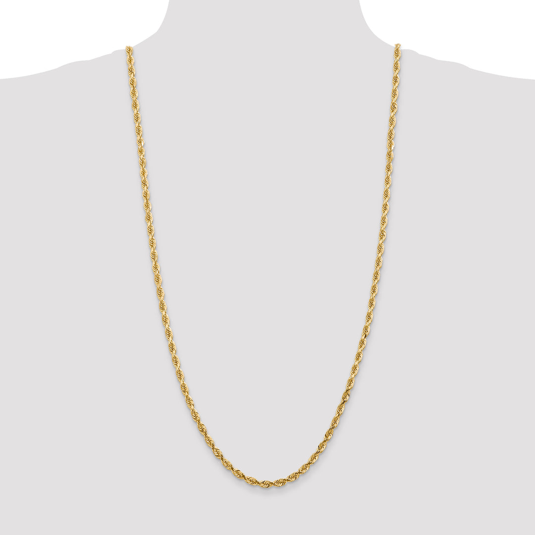 14k 4.5mm D/C Quadruple Rope Chain