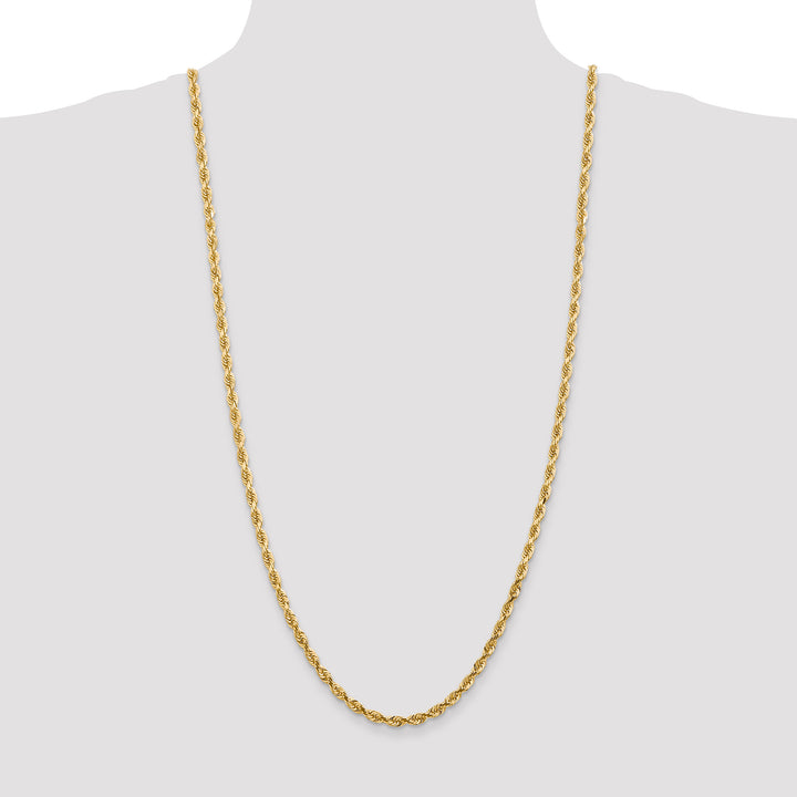 14k 4.5mm D/C Quadruple Rope Chain