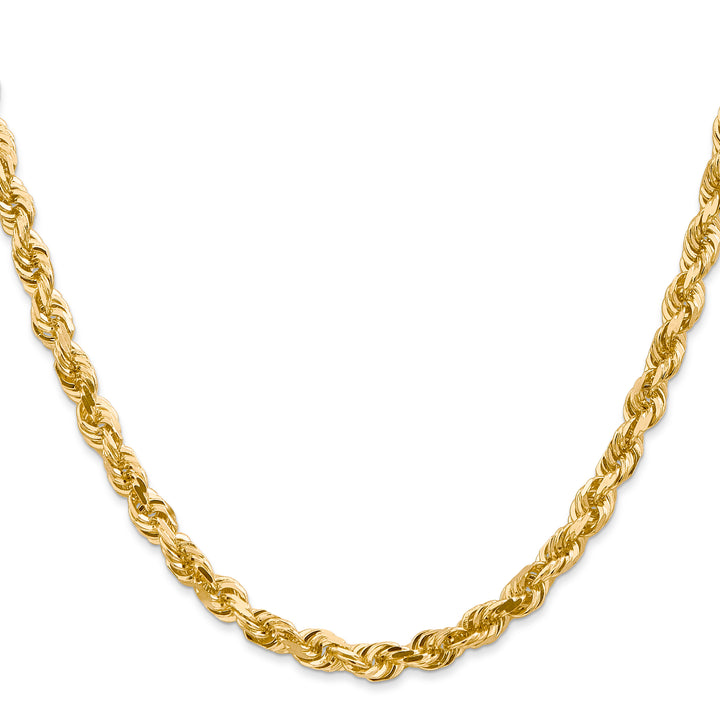 14k 5.0mm D/C Quadruple Rope Chain