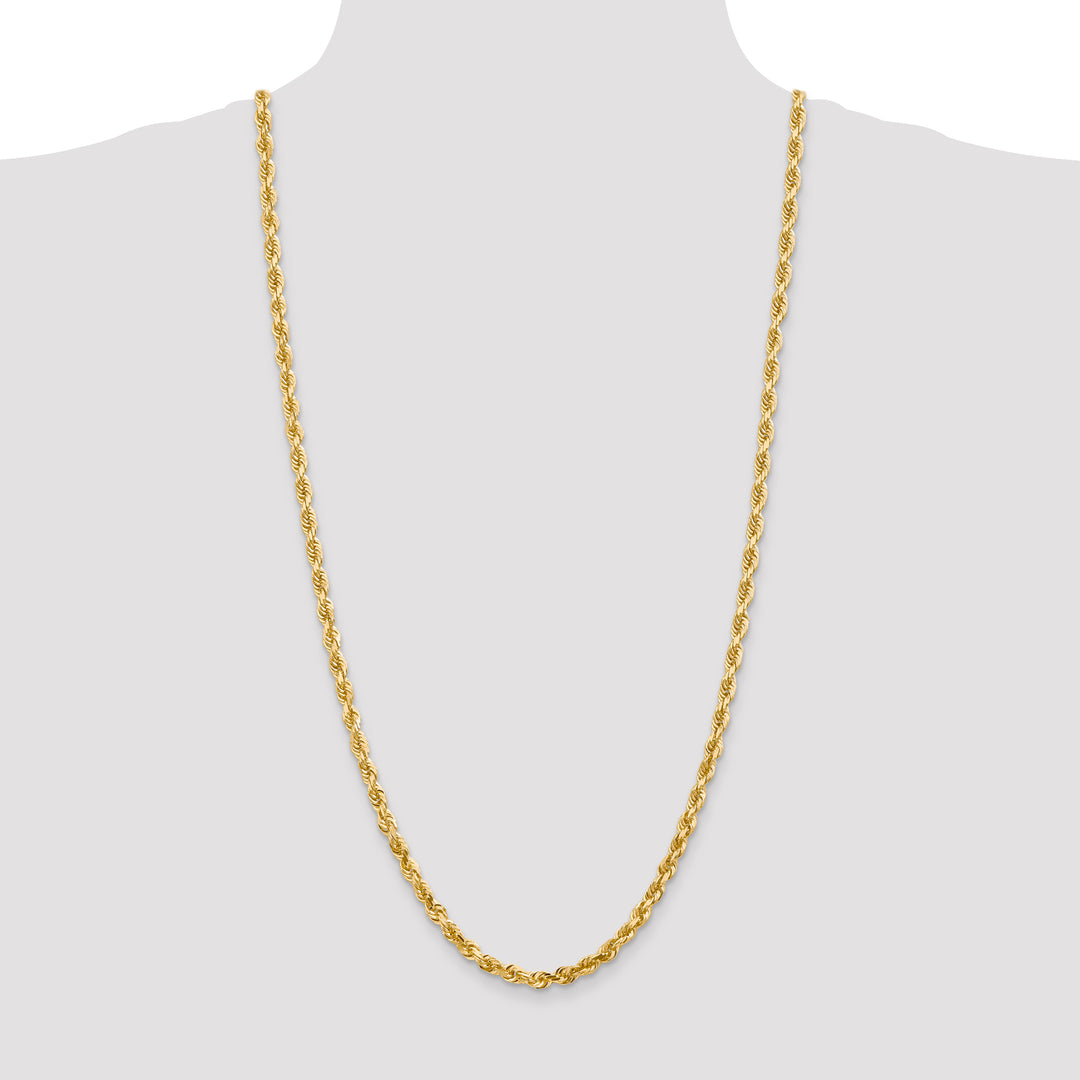 14k 5.0mm D/C Quadruple Rope Chain