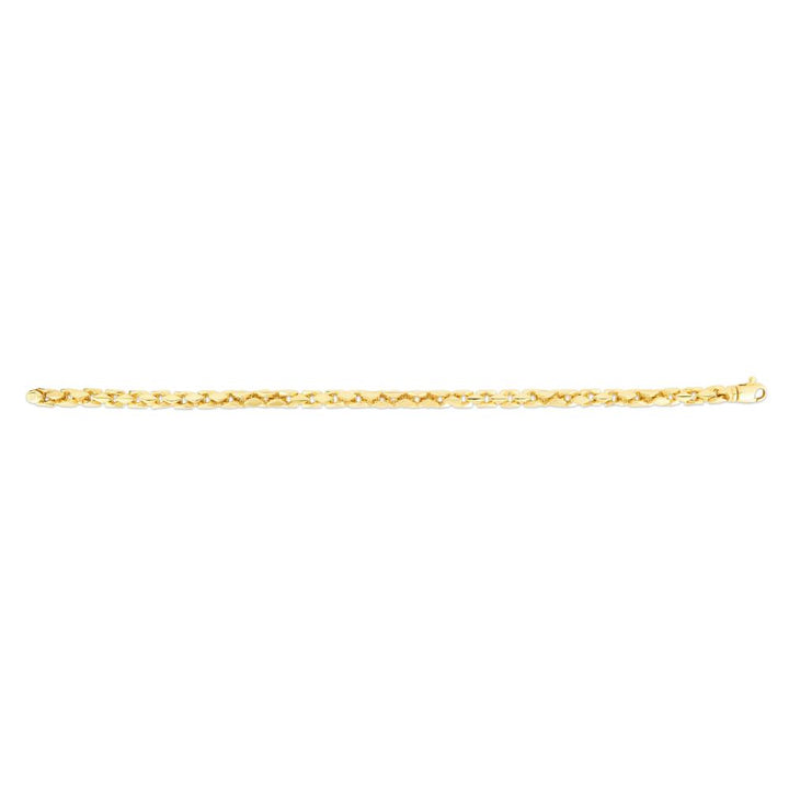 14K 5mm Mens Fancy Box Chain