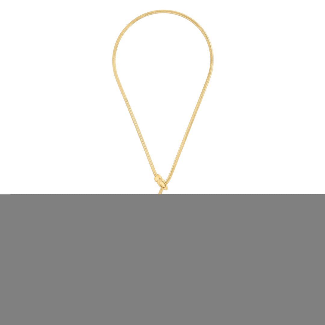 14K Serpent Necklace