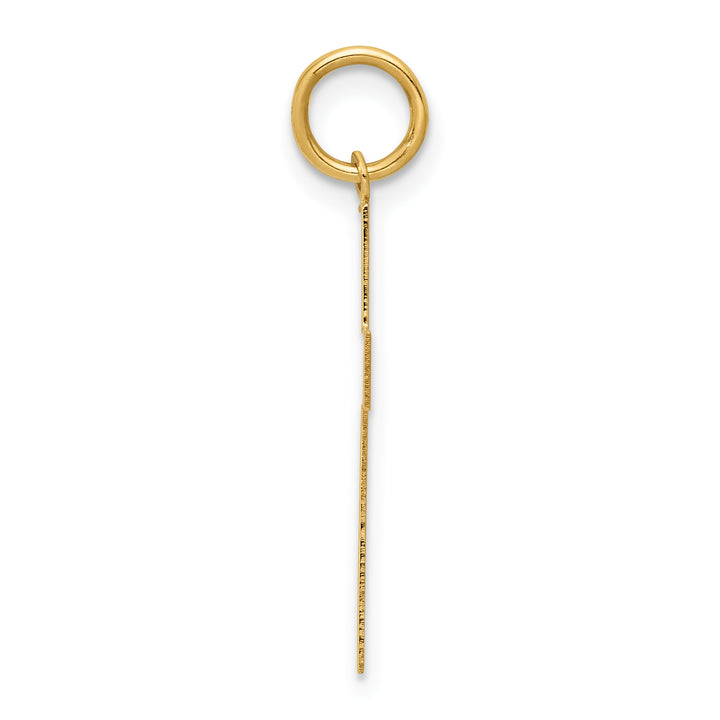14k Polished Cross Pendant