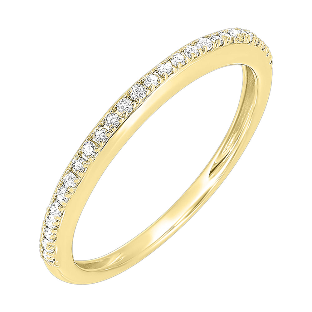 10Kt Yellow Gold Diamond 1/8Ctw Ring