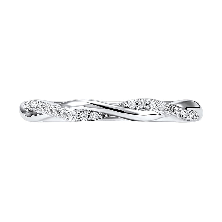 10Kt White Gold Diamond 1/10Ctw Ring