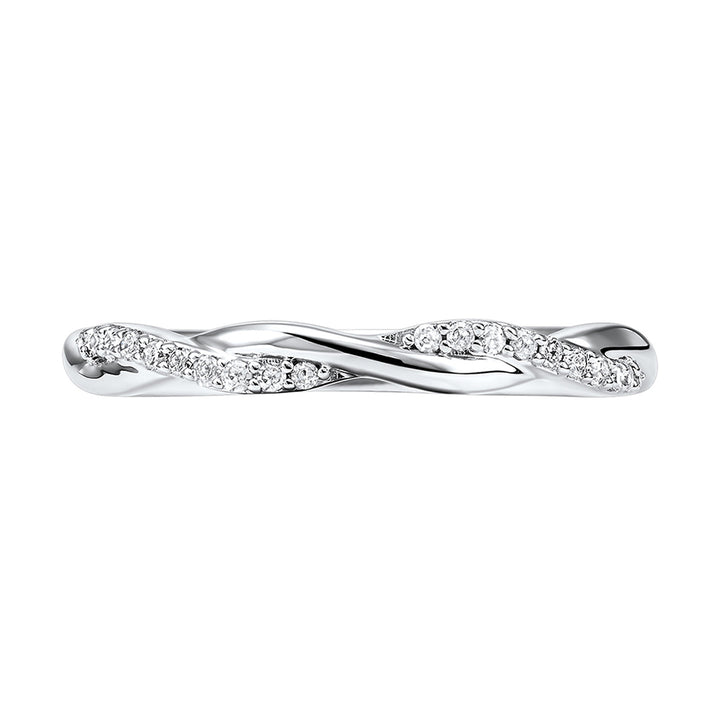 14Kt White Gold Diamond 1/10Ctw Ring