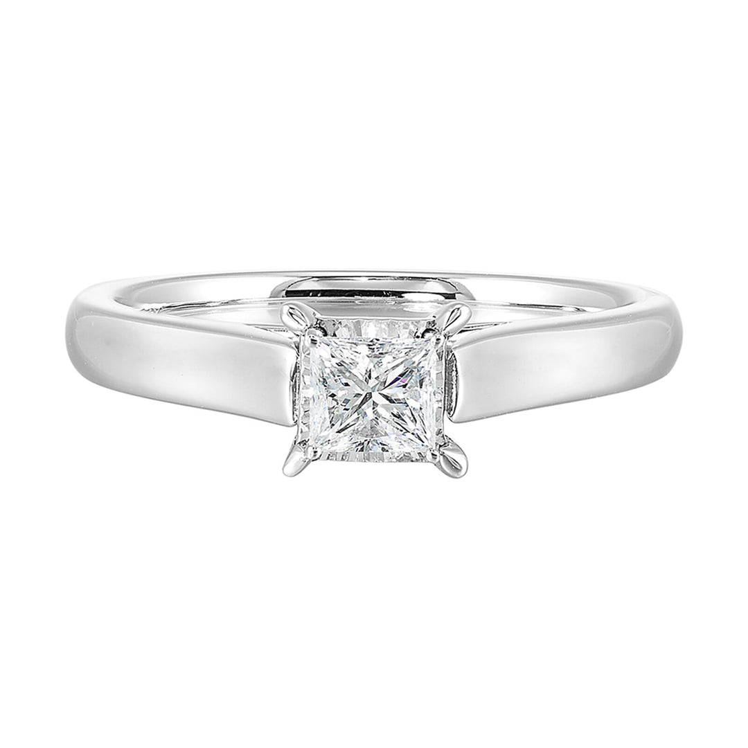 14Kt White Gold Diamond 1/3Ctw Ring