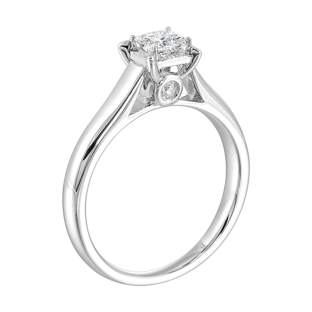 14Kt White Gold Diamond 1/3Ctw Ring