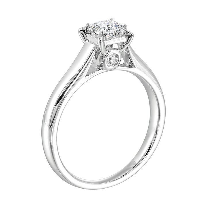 14Kt White Gold Diamond 1/3Ctw Ring