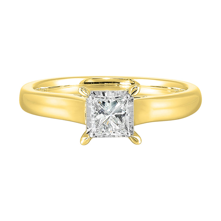 14Kt Yellow Gold Diamond 1/2Ctw Ring