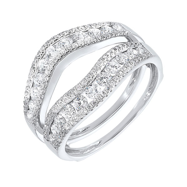 14Kt White Gold Diamond 1Ctw Ring