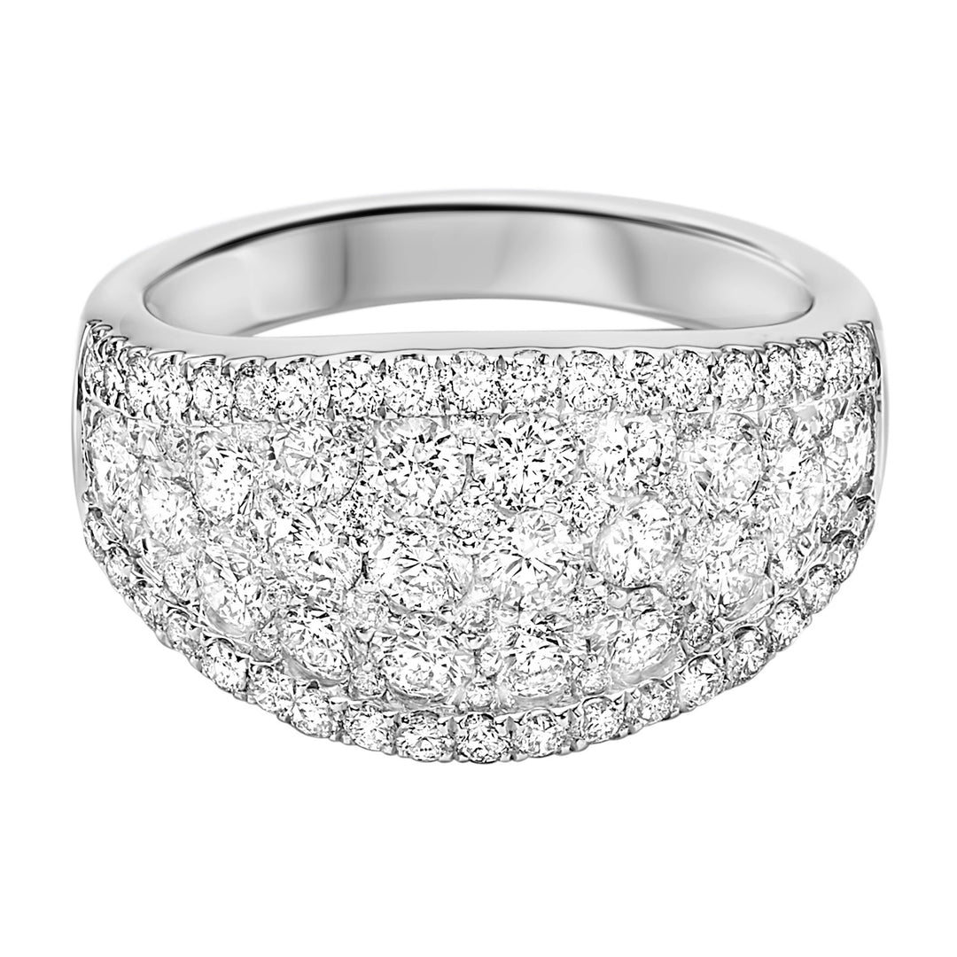 14Kt White Gold Diamond 2 1/4Ctw Ring