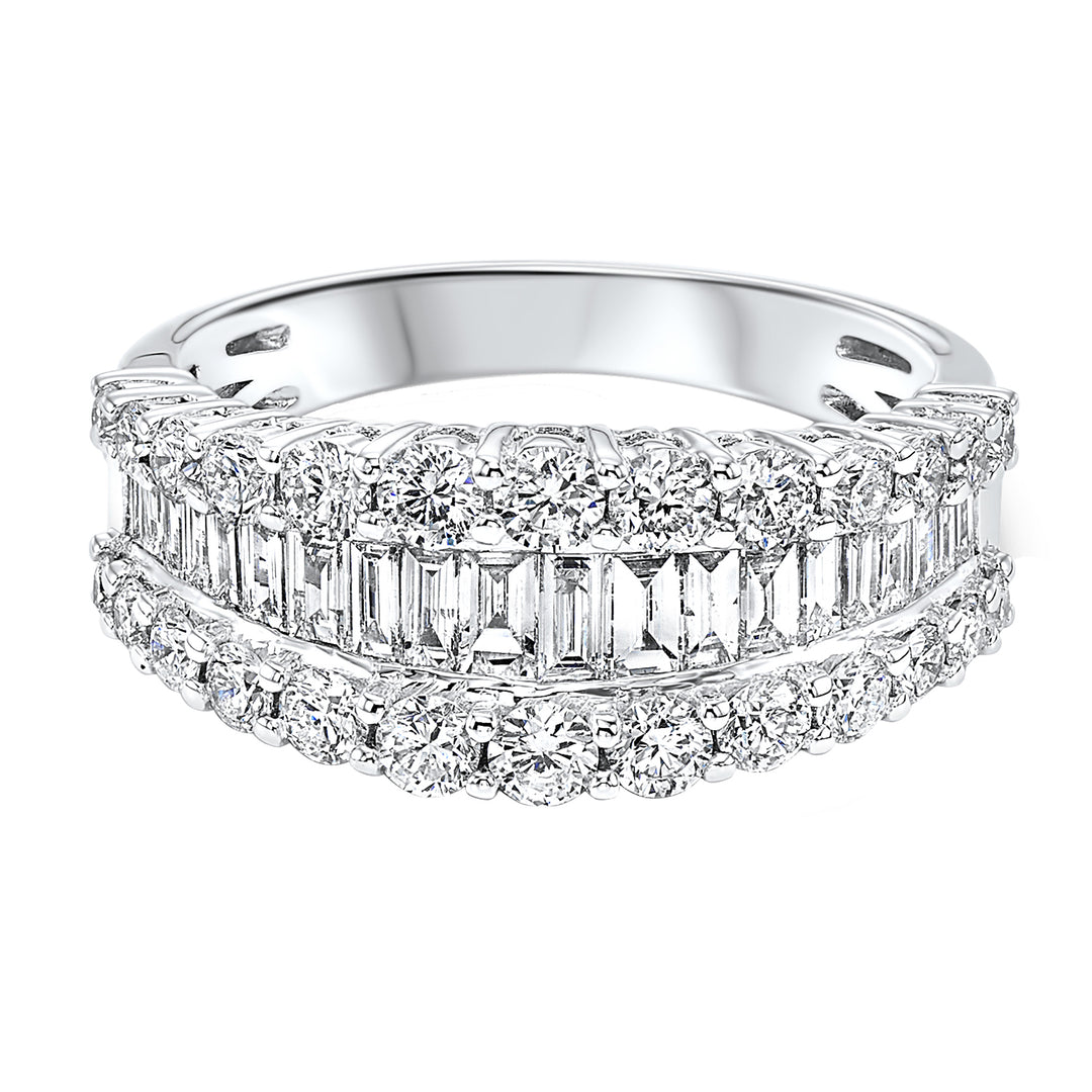 14Kt White Gold Diamond 1Ctw Ring