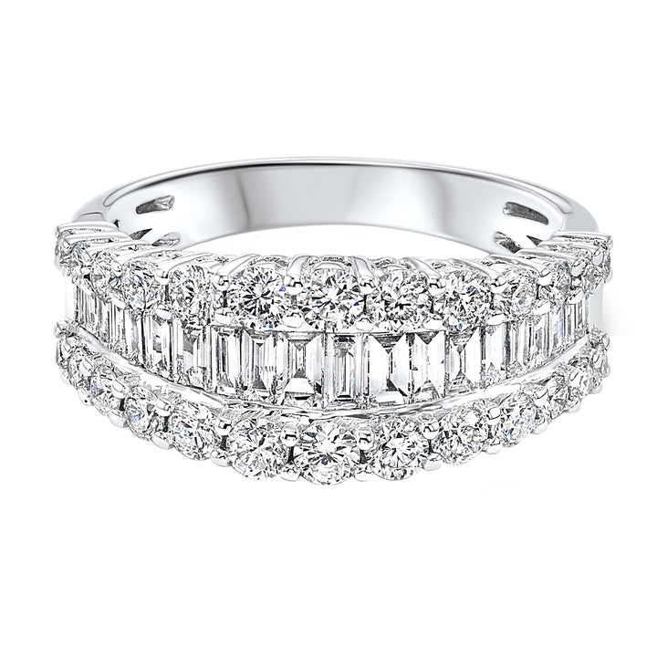 14Kt White Gold Diamond 1Ctw Ring