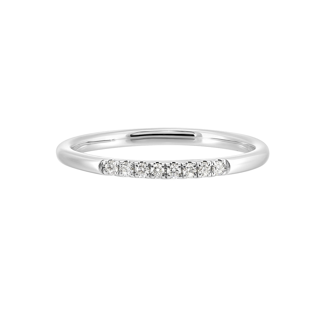 14Kt White Gold Diamond 1/12Ctw Ring