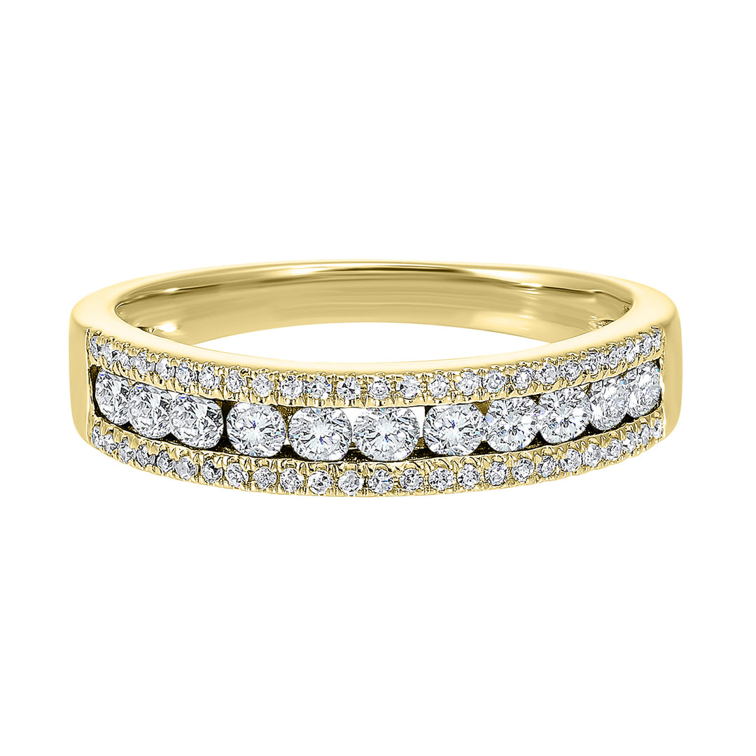 14Kt Yellow Gold Diamond 1/2Ctw Ring