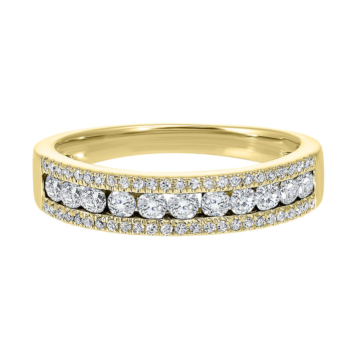 14Kt Yellow Gold Diamond 1/2Ctw Ring