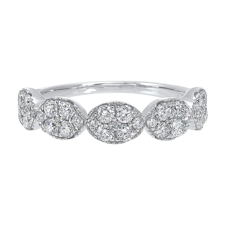 14Kt White Gold Diamond 3/4Ctw Ring