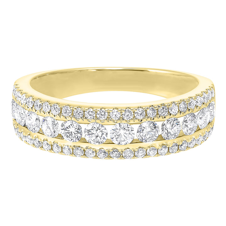 14Kt Yellow Gold Diamond 1 1/2Ctw Ring