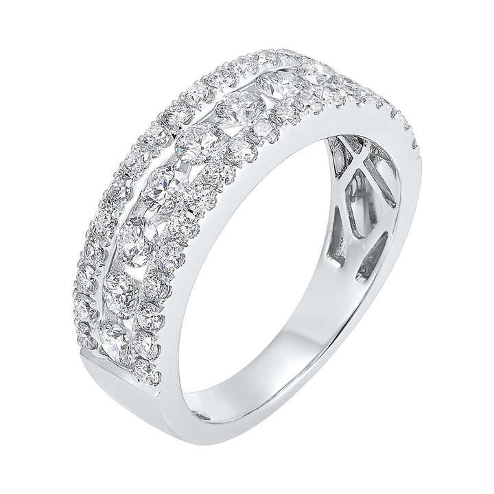 14Kt White Gold Diamond 1Ctw Ring