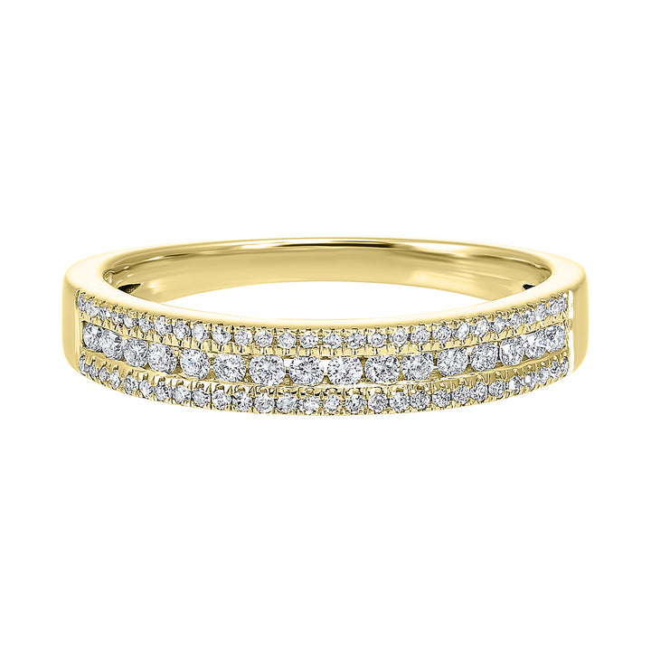 14Kt Yellow Gold Diamond 1/4Ctw Ring