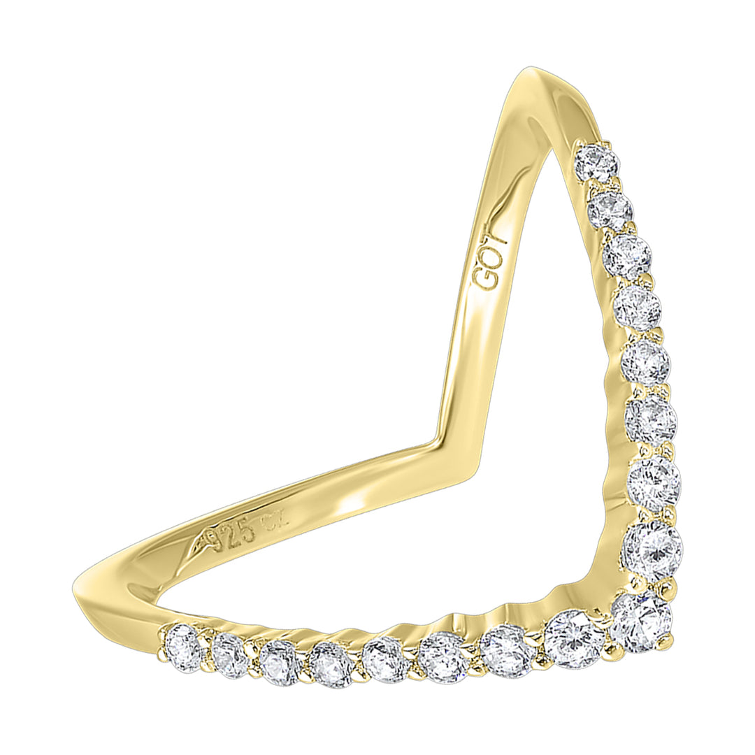 14Kt Yellow Gold Diamond 1/4Ctw Ring