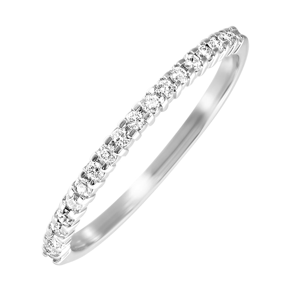 10Kt White Gold Diamond 1/7Ctw Ring