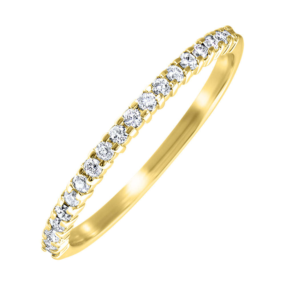 10Kt Yellow Gold Diamond 1/7Ctw Ring