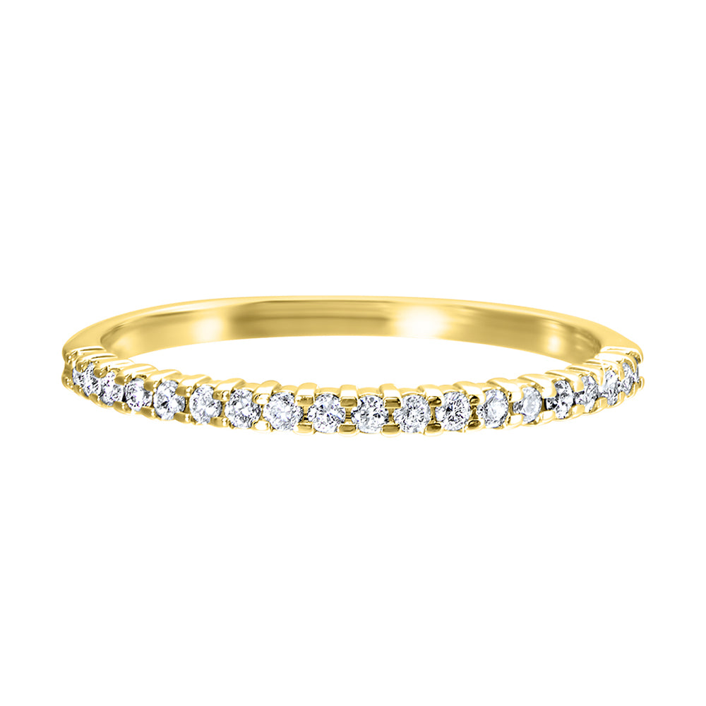 10Kt Yellow Gold Diamond 1/7Ctw Ring
