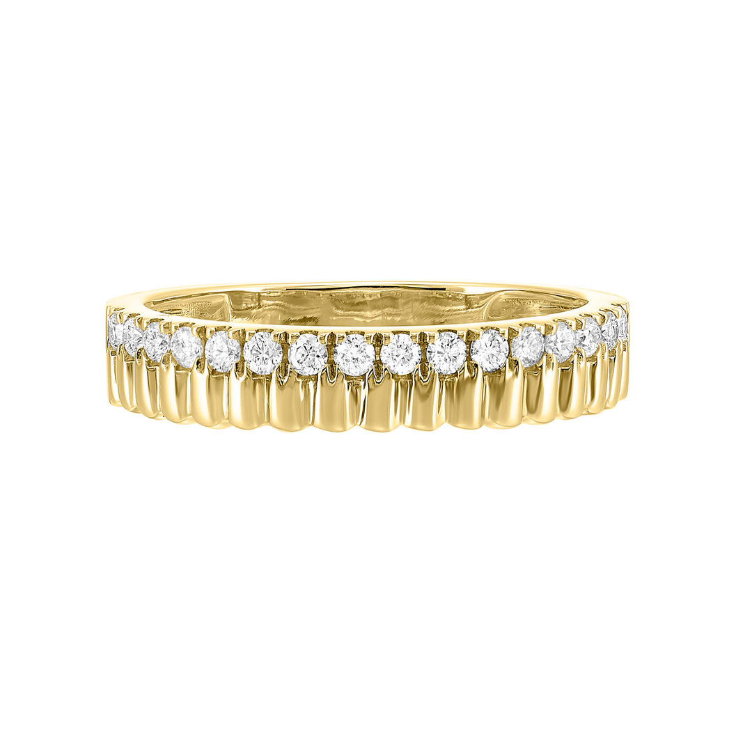 14Kt Yellow Gold Diamond 1/4Ctw Ring