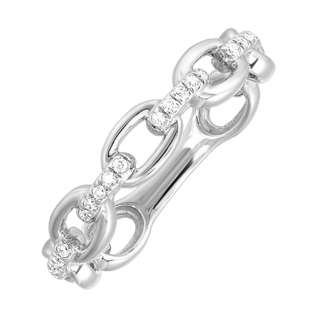 10Kt White Gold Diamond 1/10Ctw Ring