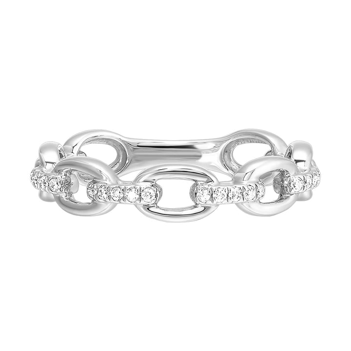 14Kt White Gold Diamond 1/10Ctw Ring