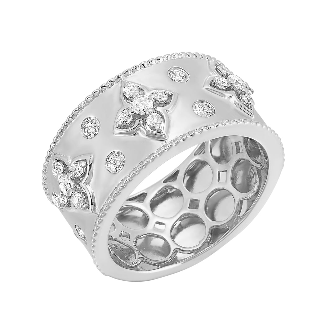 14Kt White Gold Diamond 1/2Ctw Ring