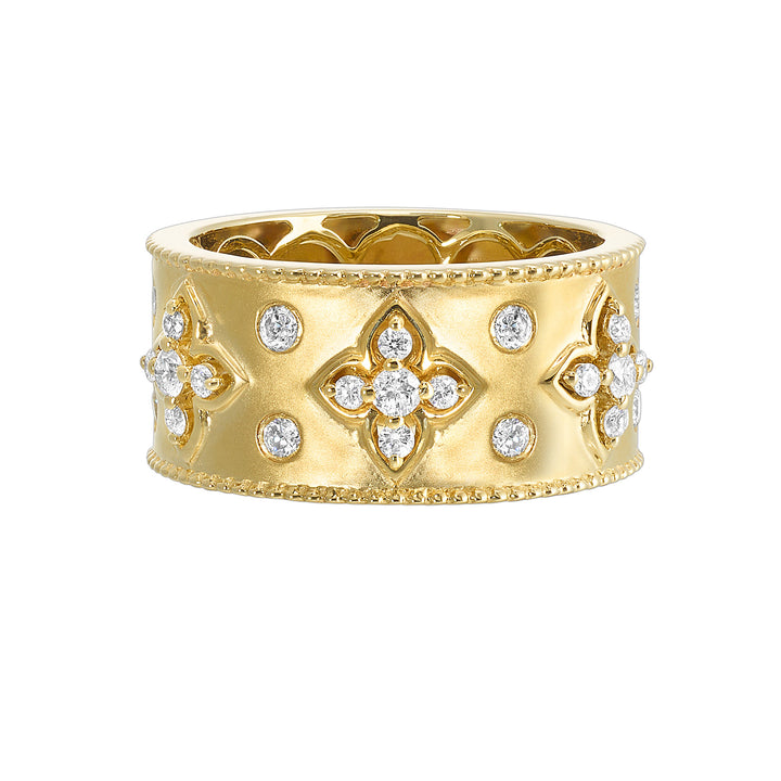 14Kt Yellow Gold Diamond 1/2Ctw Ring