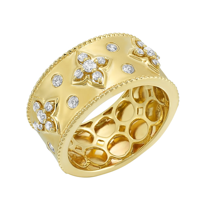 14Kt Yellow Gold Diamond 1/2Ctw Ring