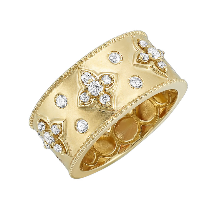 14Kt Yellow Gold Diamond 1/2Ctw Ring