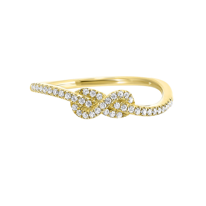 14Kt Yellow Gold Diamond 1/8Ctw Ring
