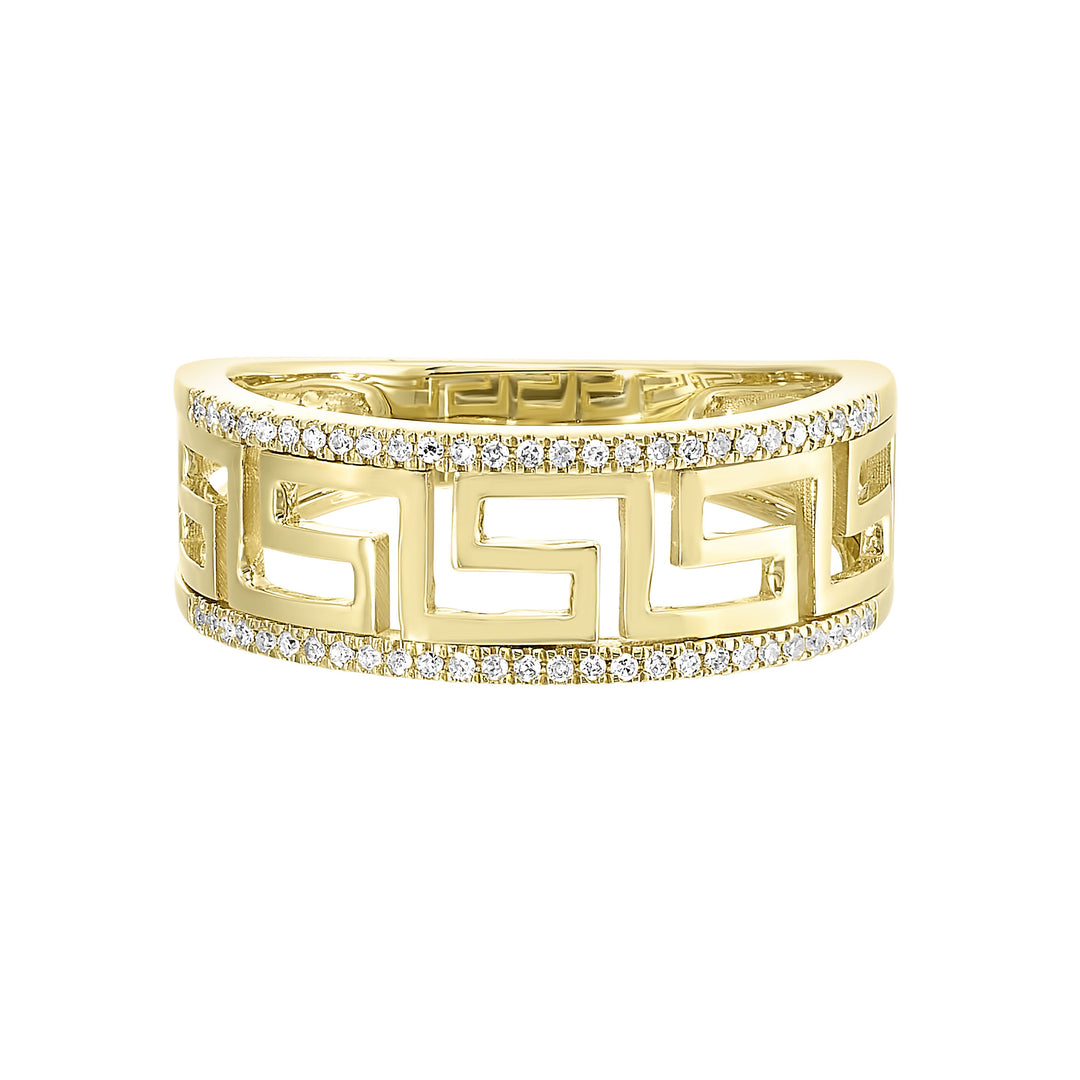 10Kt Yellow Gold Diamond 1/10Ctw Ring