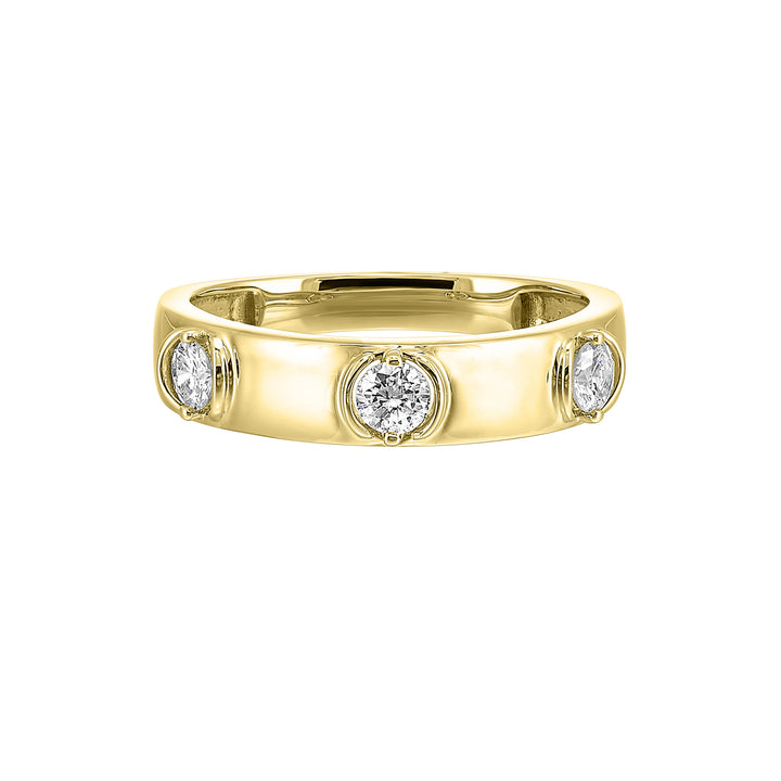 14Kt Yellow Gold Diamond 1/3Ctw Ring