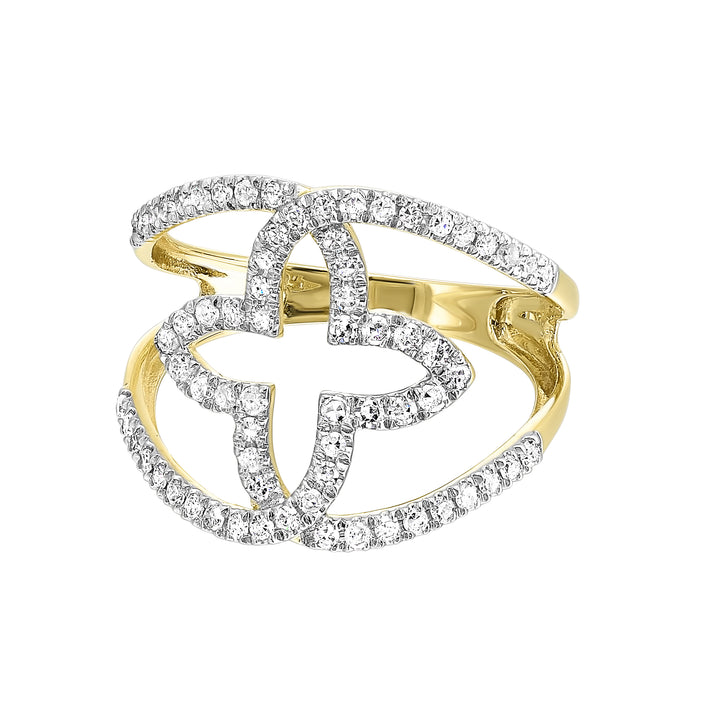 14Kt Yellow Gold Diamond 1/2Ctw Ring